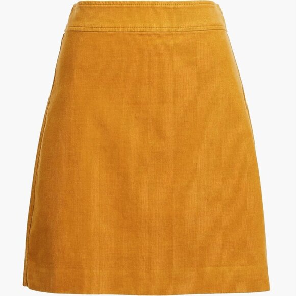 J Crew Factory Mini skirt in corduroy - Picture 1 of 9